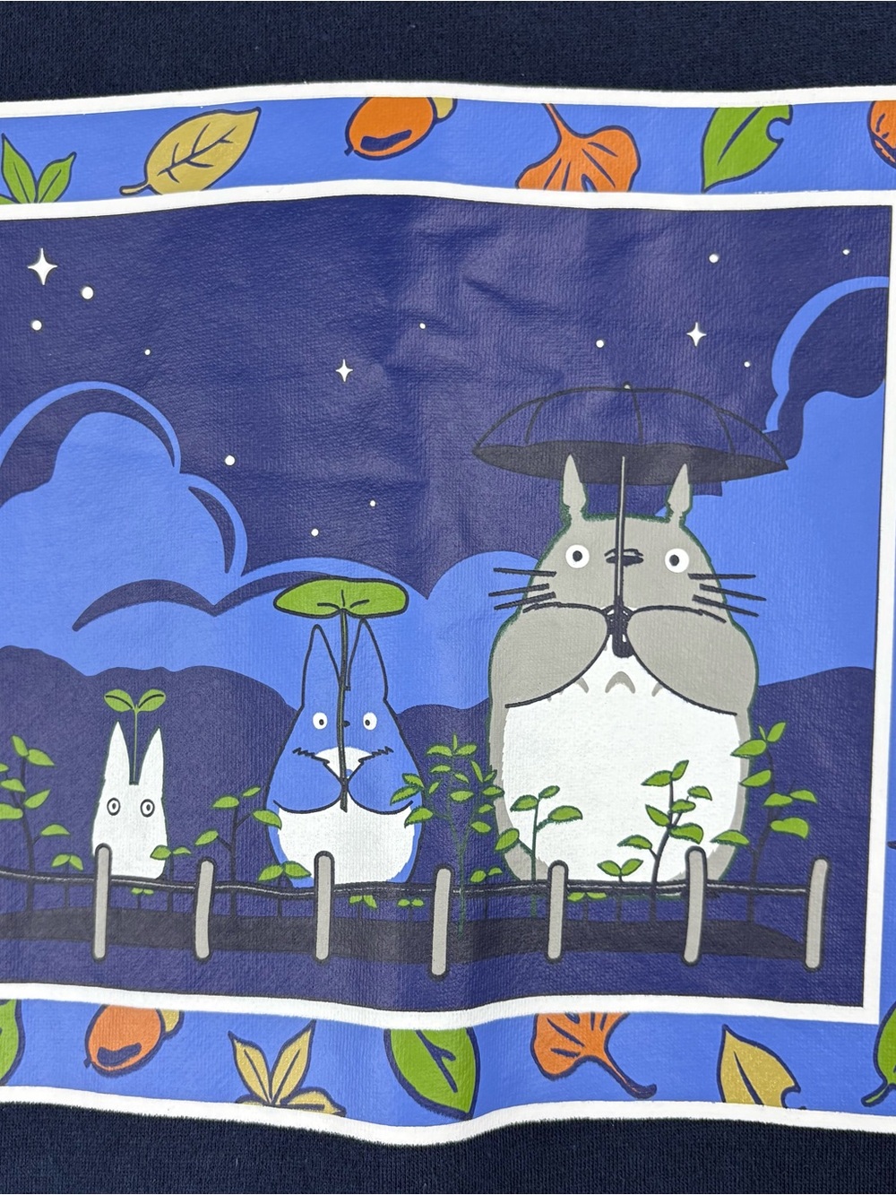 Studio Ghibli Totoro Sweatshirt Womens Small BoxLunch Mock Neck Anime Graphic - Picture 2 of 9
